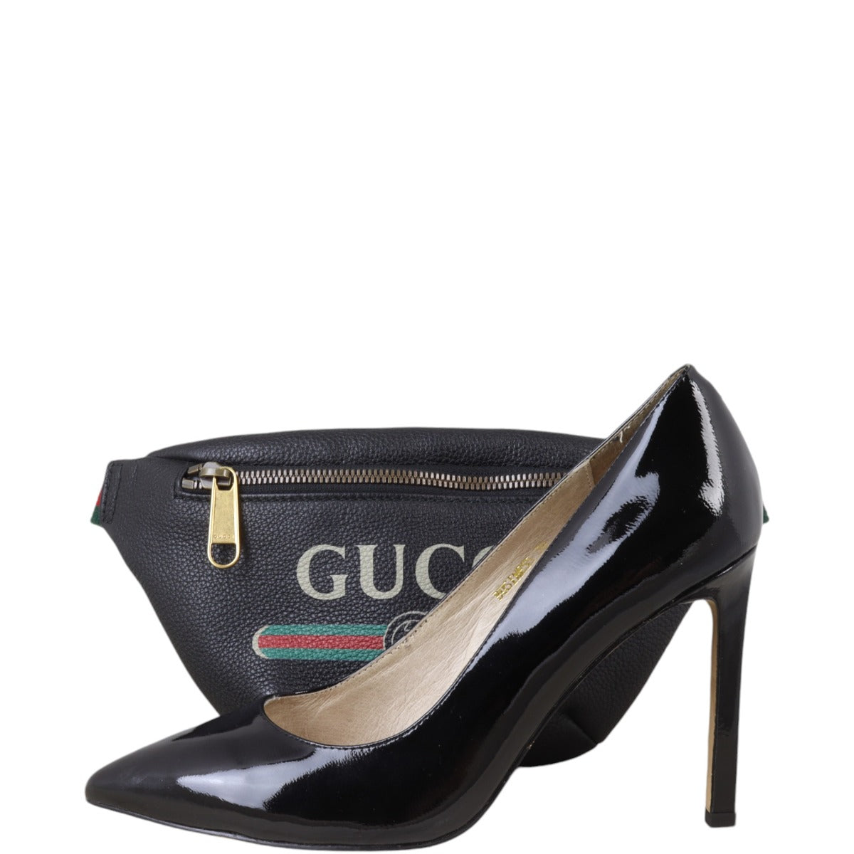 Gucci Retro Logo Web Belt Bag