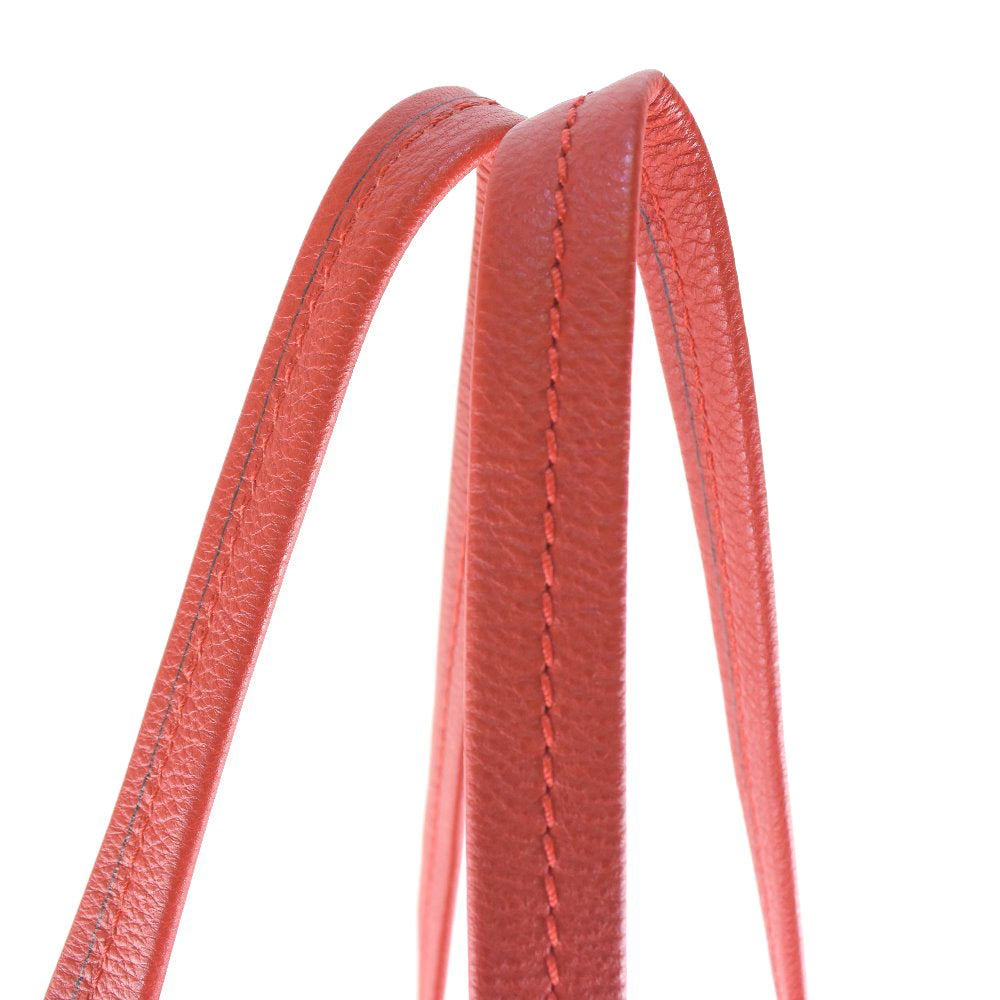 CELINE Tote Bag 175543 YNF 27SX Calfskin Red With porch Hippo phantom Women