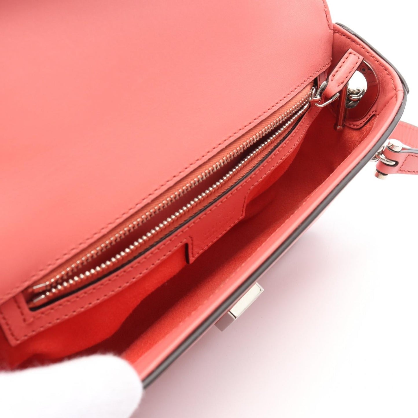 Gucci Petit GG Leather Shoulder Bag