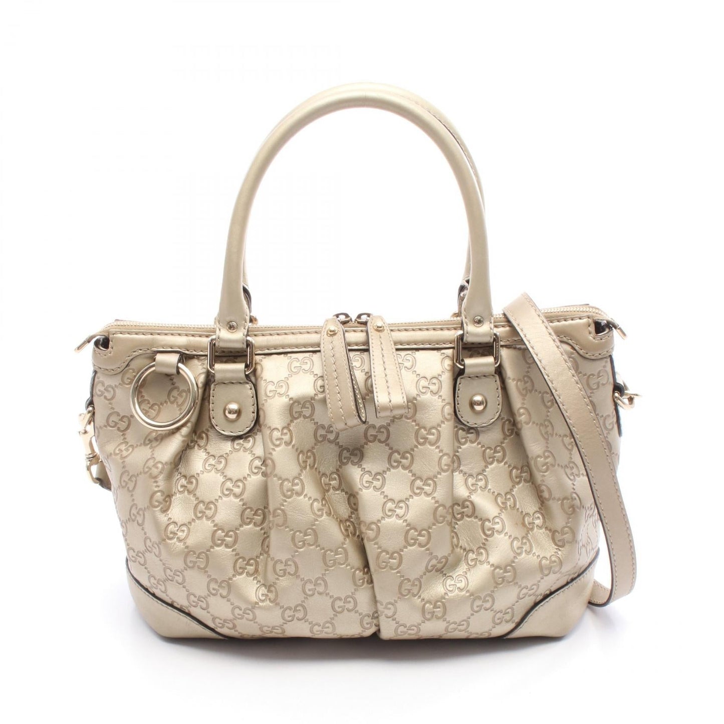 Gucci Sukey Guccissima Leather Handbag