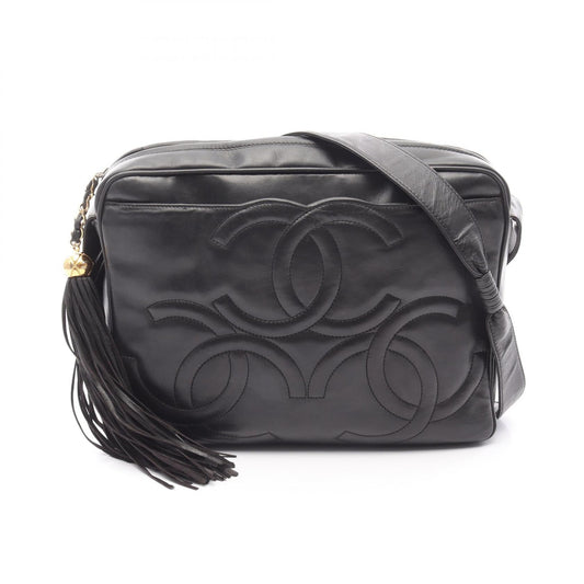Chanel Triple Coco Mark Calfskin Shoulder Bag