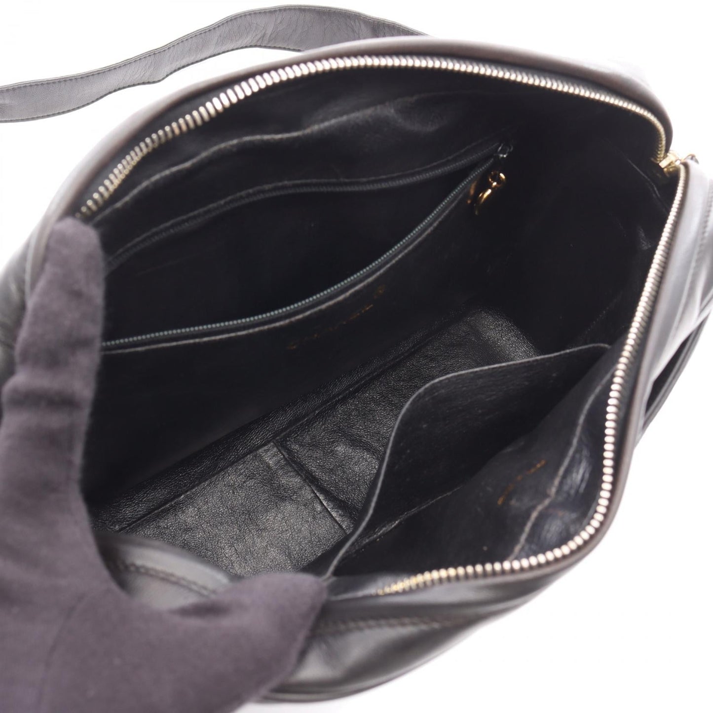 Chanel Triple Coco Calfskin Shoulder Bag