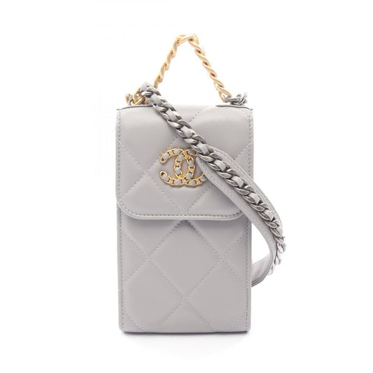 Chanel CHANEL19 Matelassé Calfskin Shoulder Bag