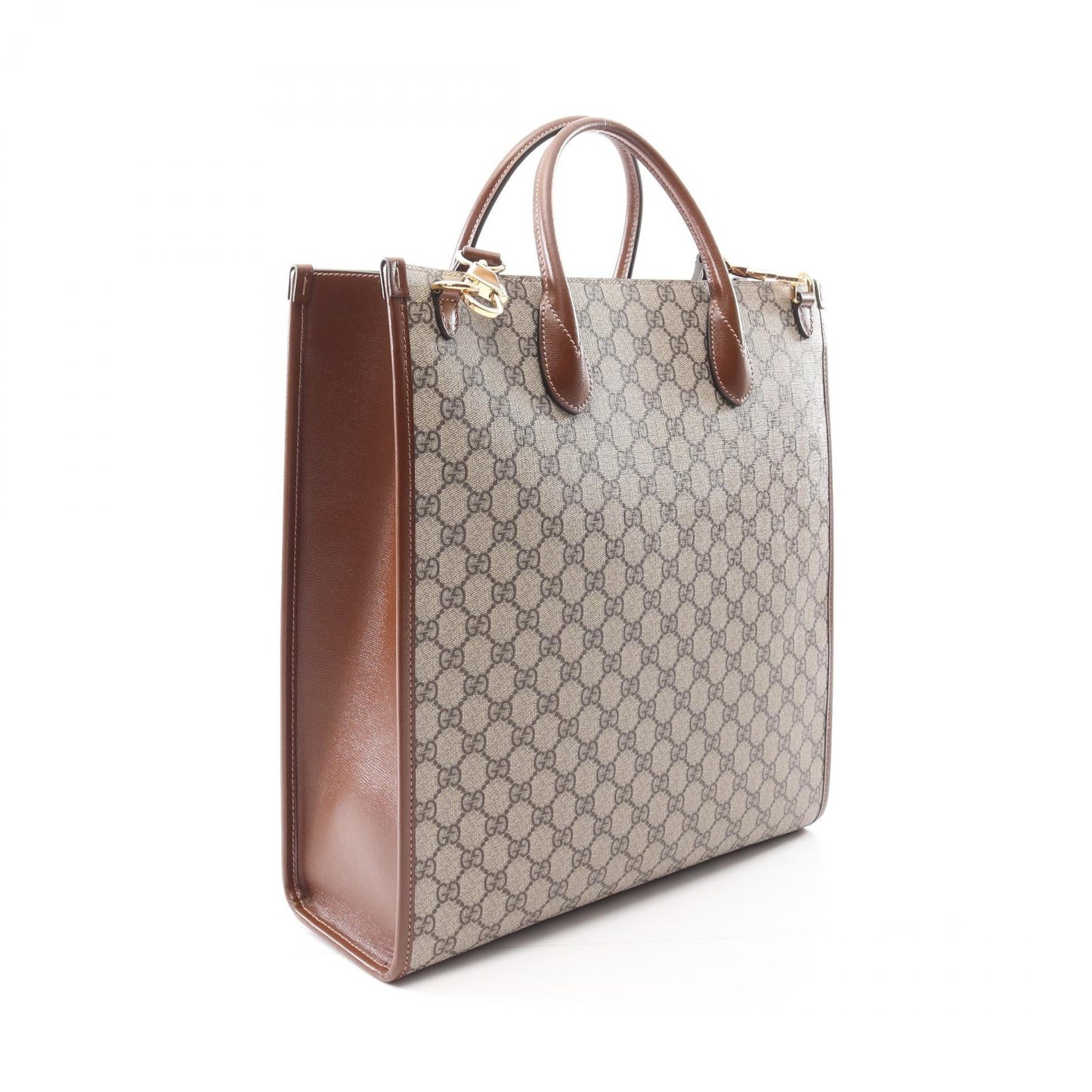 Gucci Interlocking G GG Supreme Coated Canvas Tote Bag