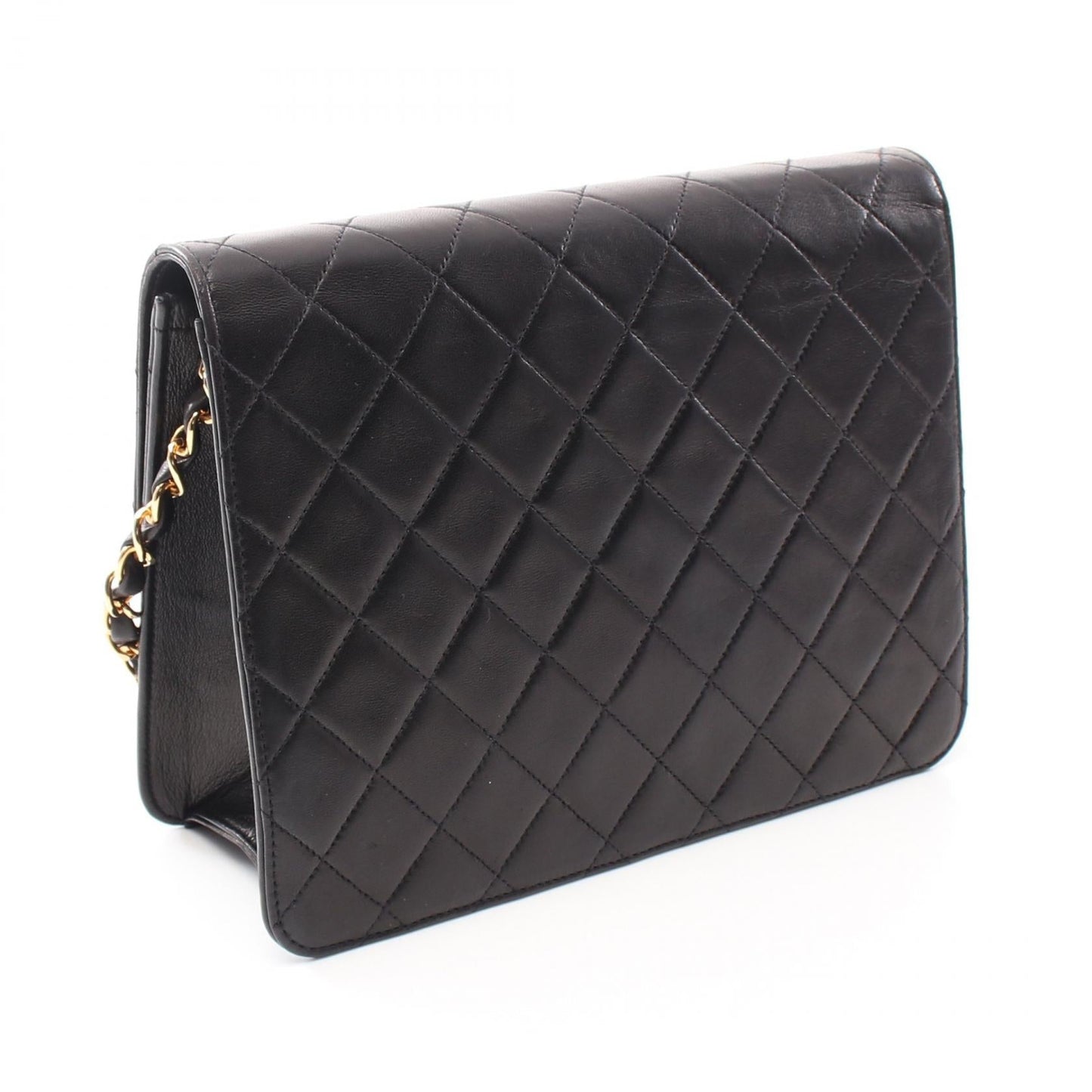 Chanel Matelasse Lambskin Shoulder Bag Classic Flap