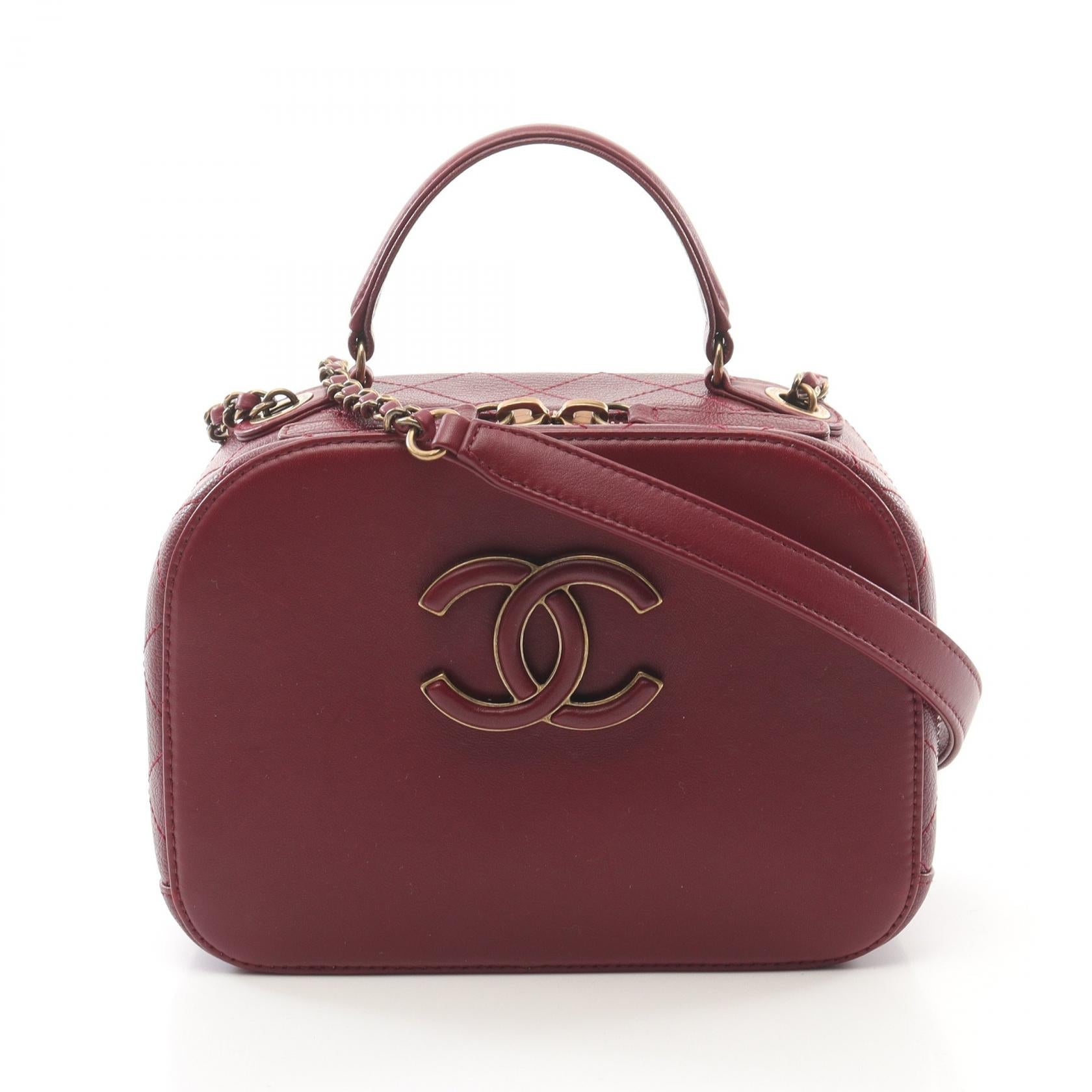 Chanel Matelasse Leather Shoulder Bag Classic Flap