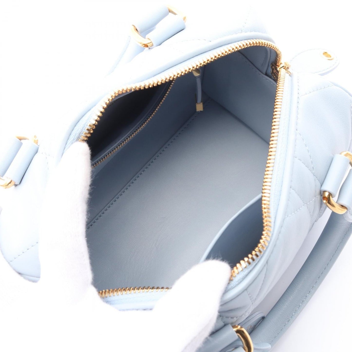 Dior Groove 20 Macrocannage Calfskin Handbag