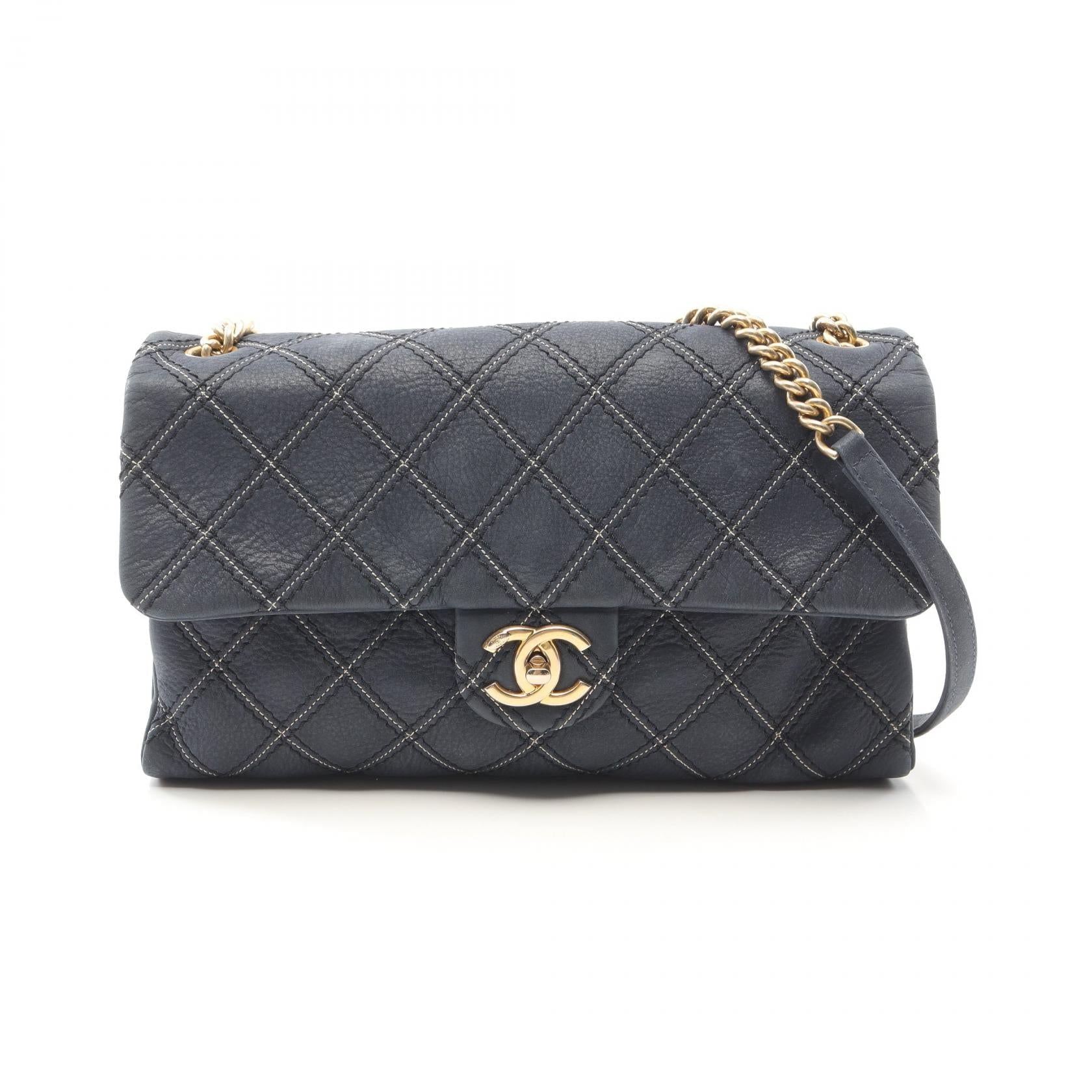 Chanel Shoulder Bag Calf Shoulder Bag