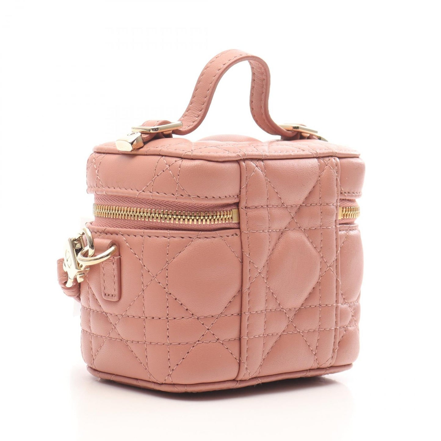 Dior Lady Dior Cannage Leather Handbag
