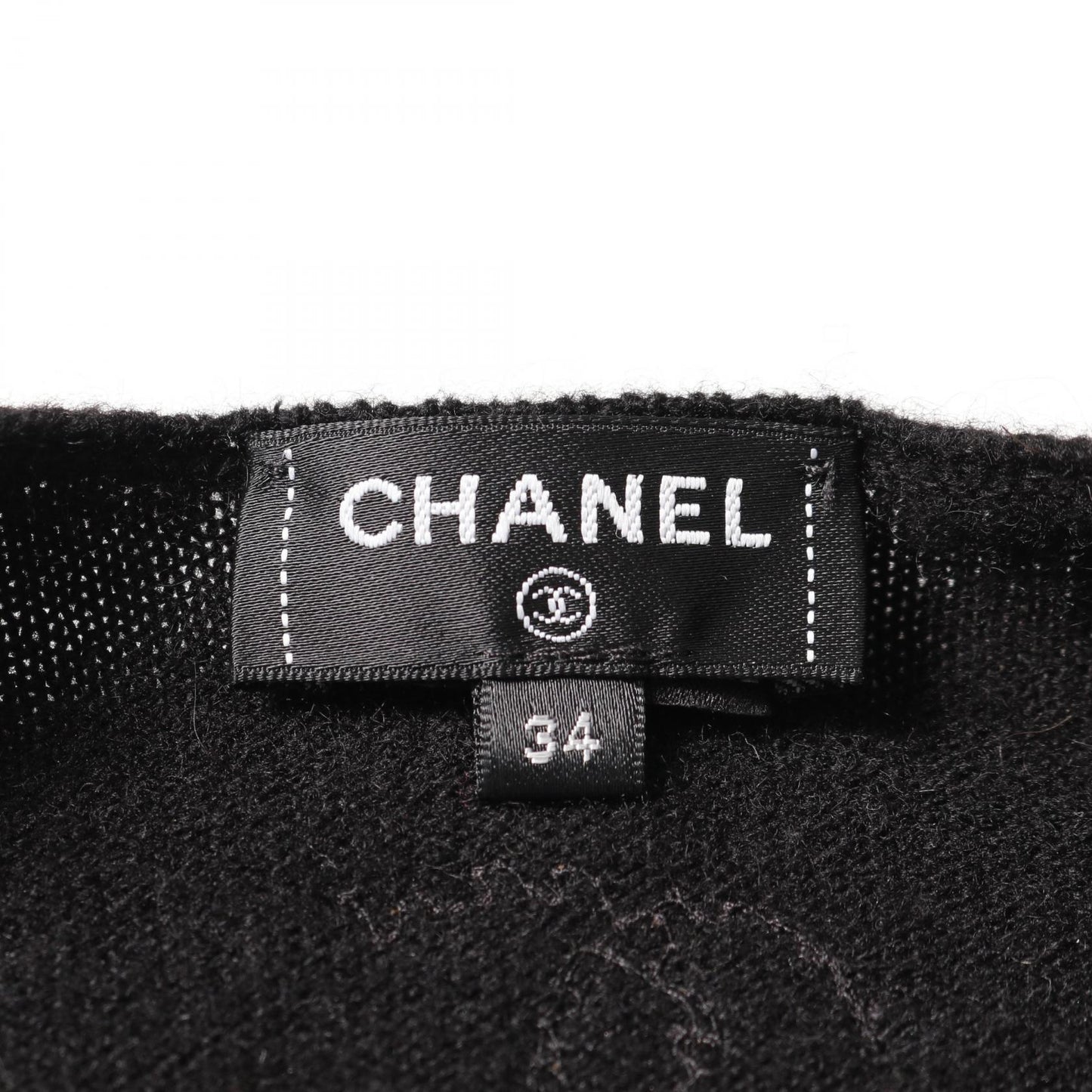 Chanel Coco Mark Cashmere Knit Handbag