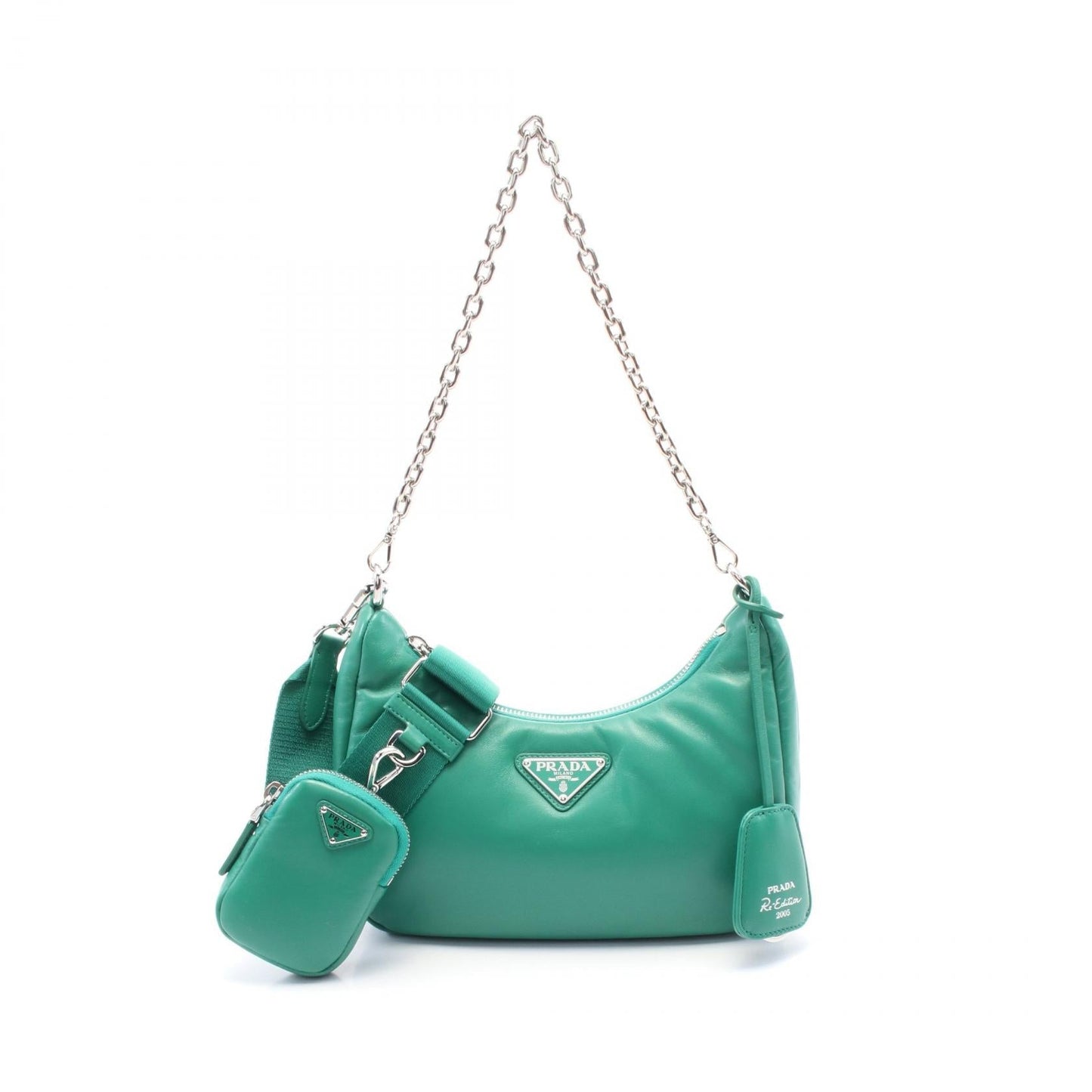 Prada Re-Edition 2006 Leather Shoulder Bag