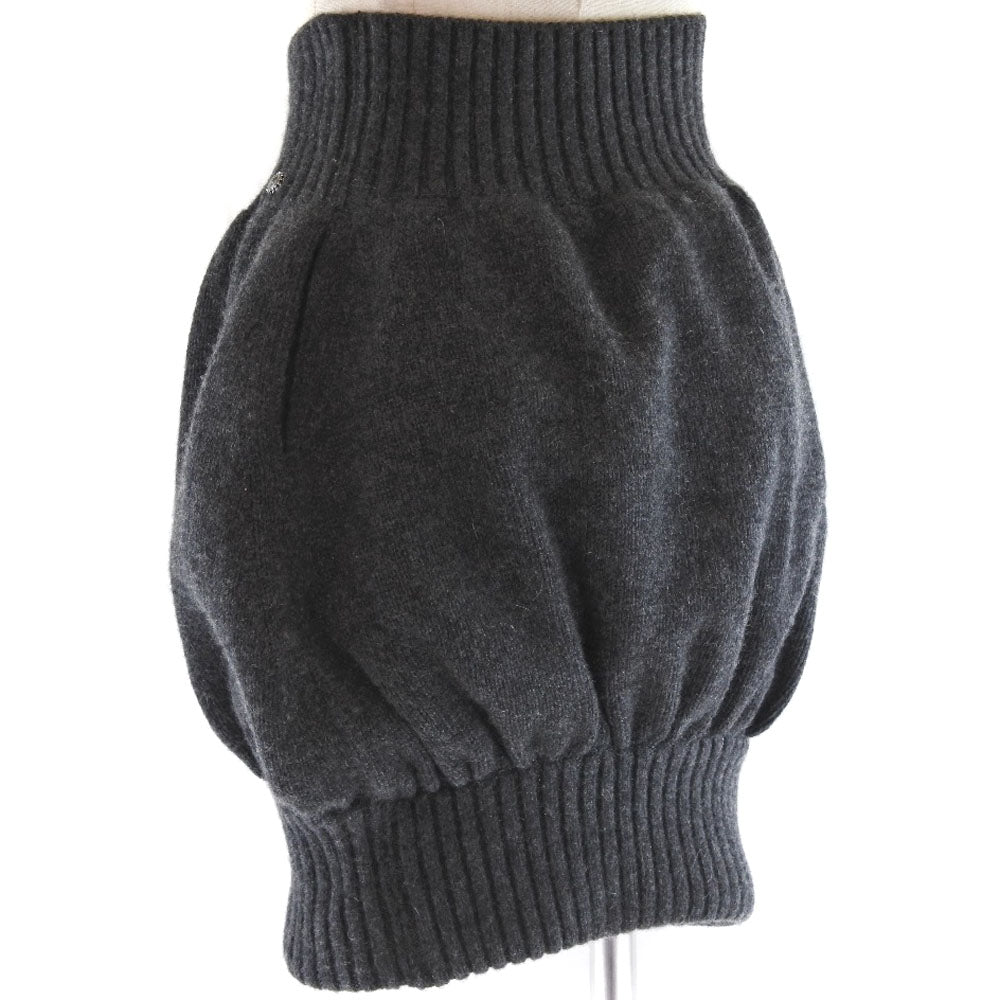 CHANEL skirt P33485K00877 cashmere gray Women 38