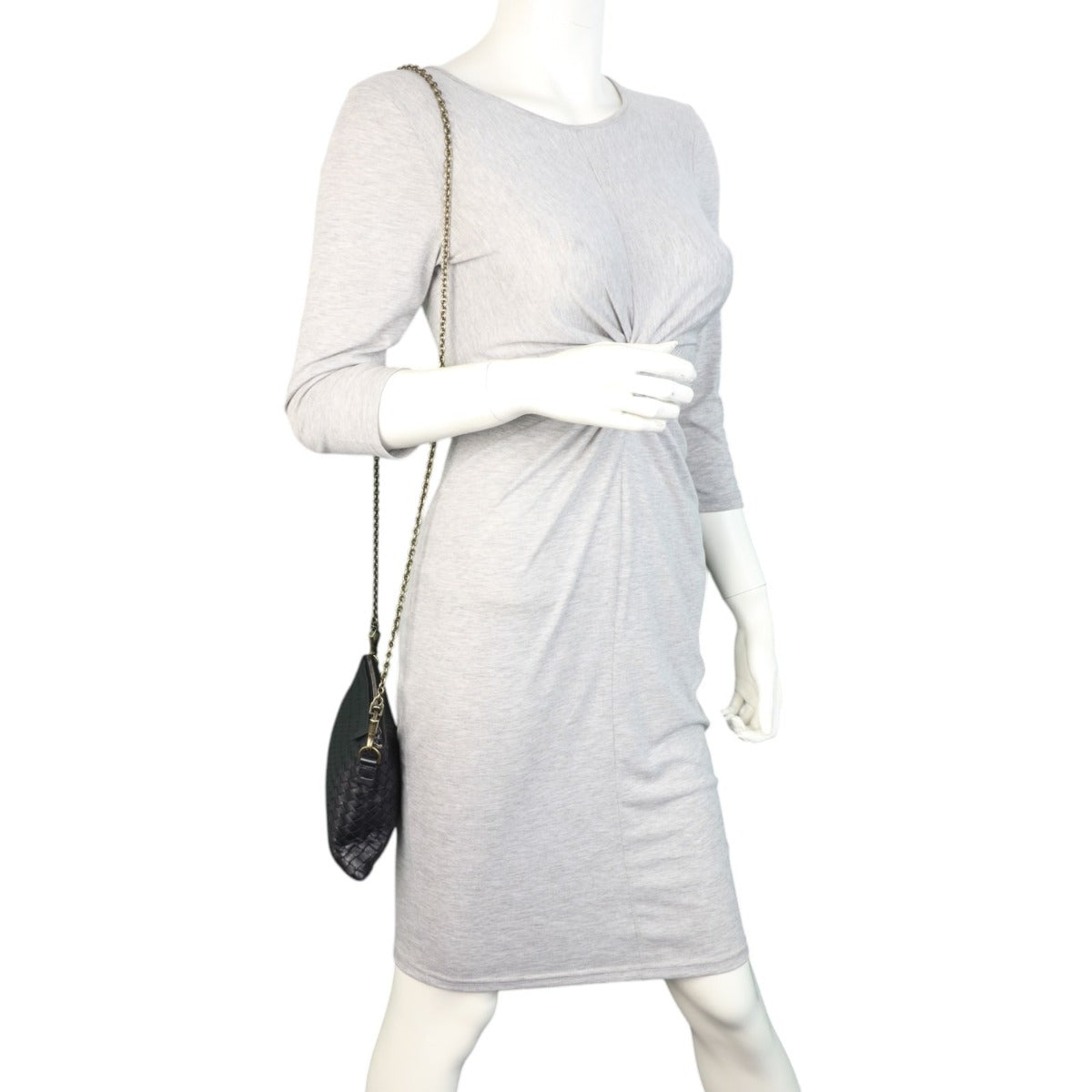 Bottega Veneta Nappa Intrecciato Biletto Crossbody