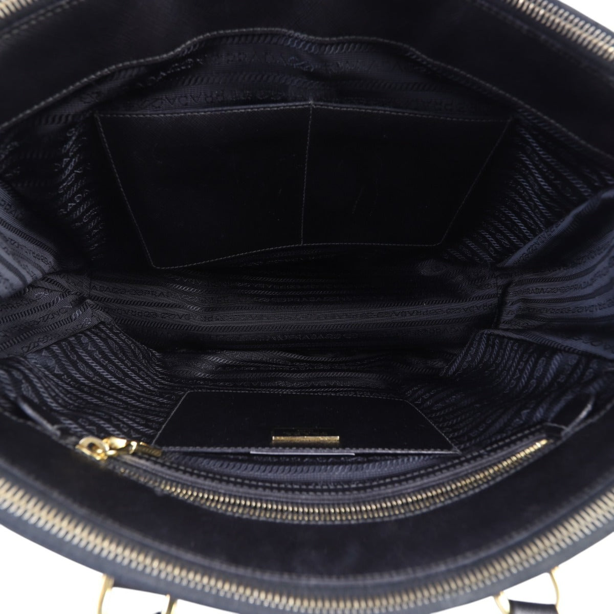 Prada Saffiano Lux Galleria Double Zip Tote Large