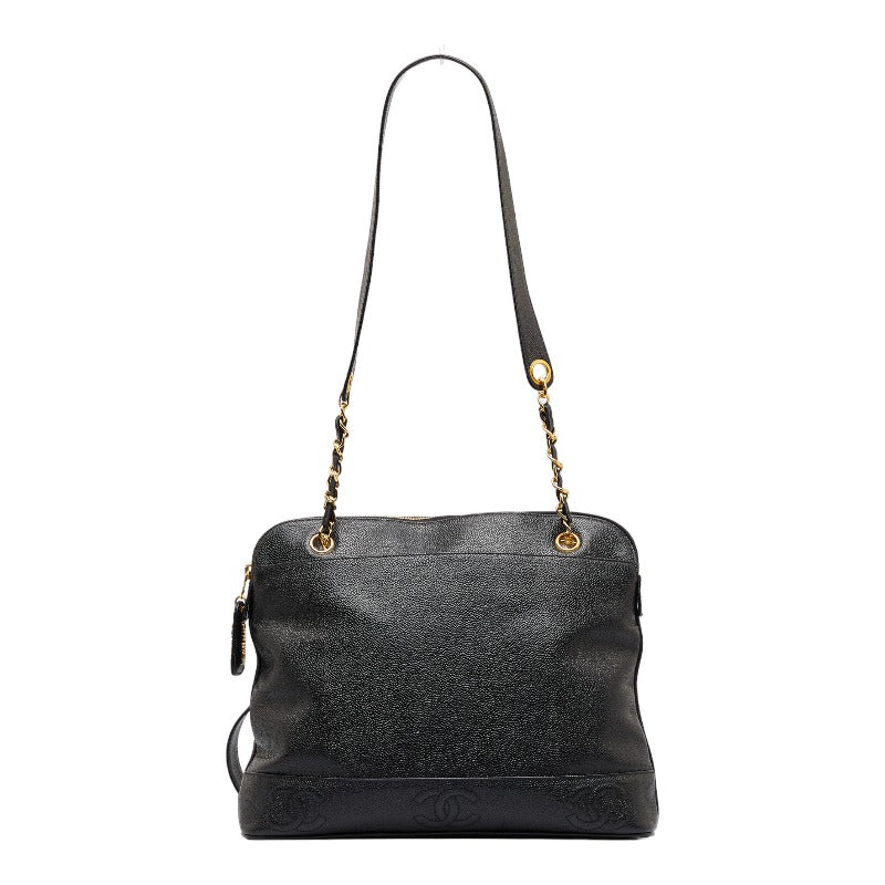 Chanel Coco Mark Caviar 2way Chain Bag Classic Flap