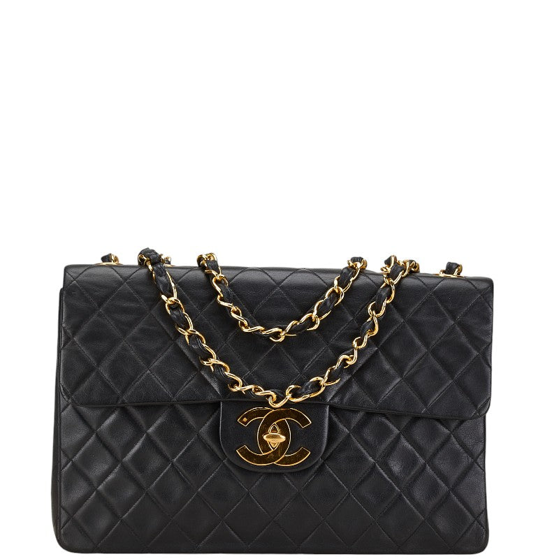 Chanel Coco Mark Matelasse Lambskin Shoulder Bag Classic Flap