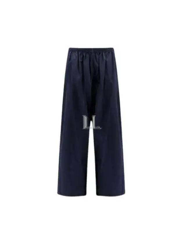 Luxury Balenciaga Trending 2026 Cotton Straight Pants Blue