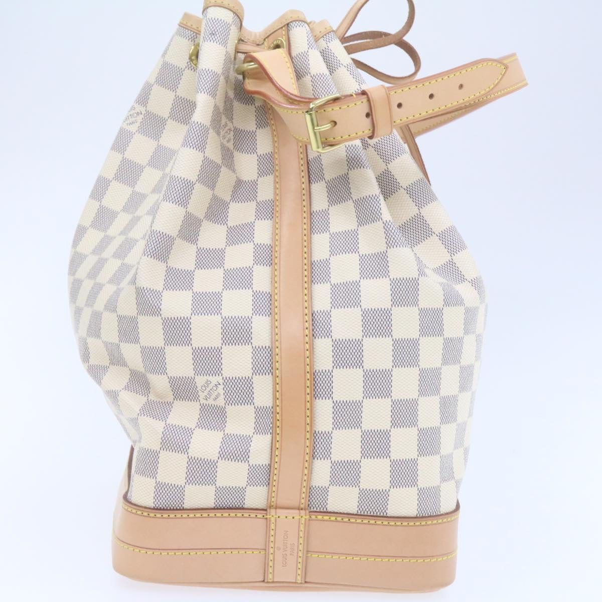 LOUIS VUITTON Damier Azur Noe Shoulder Bag N42222 LV  21577A