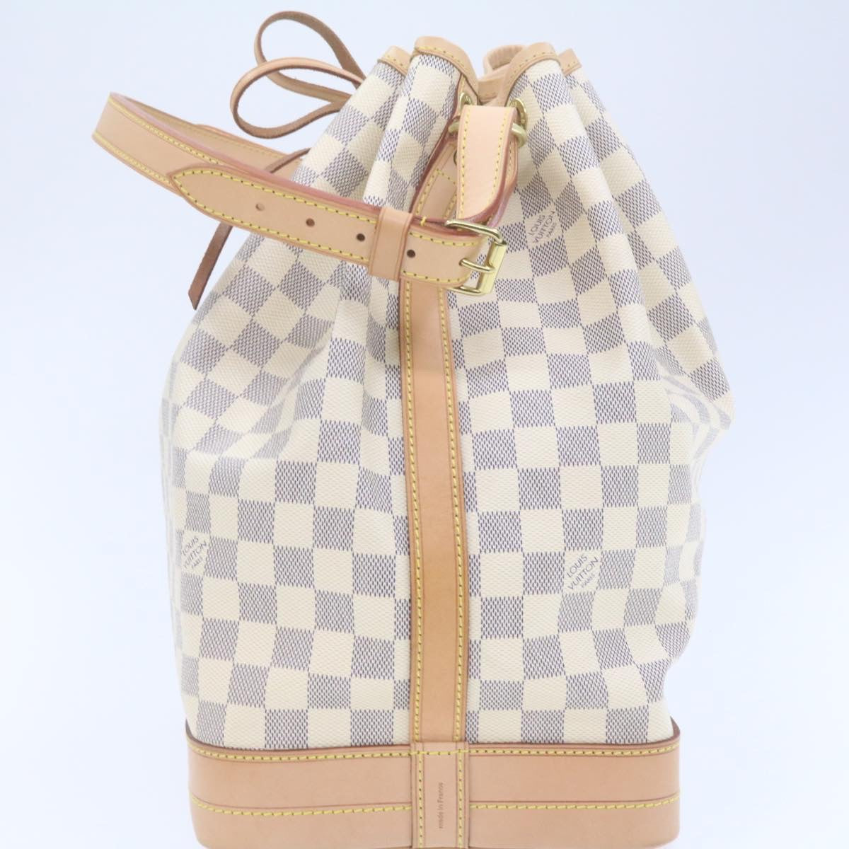 LOUIS VUITTON Damier Azur Noe Shoulder Bag N42222 LV  21577A