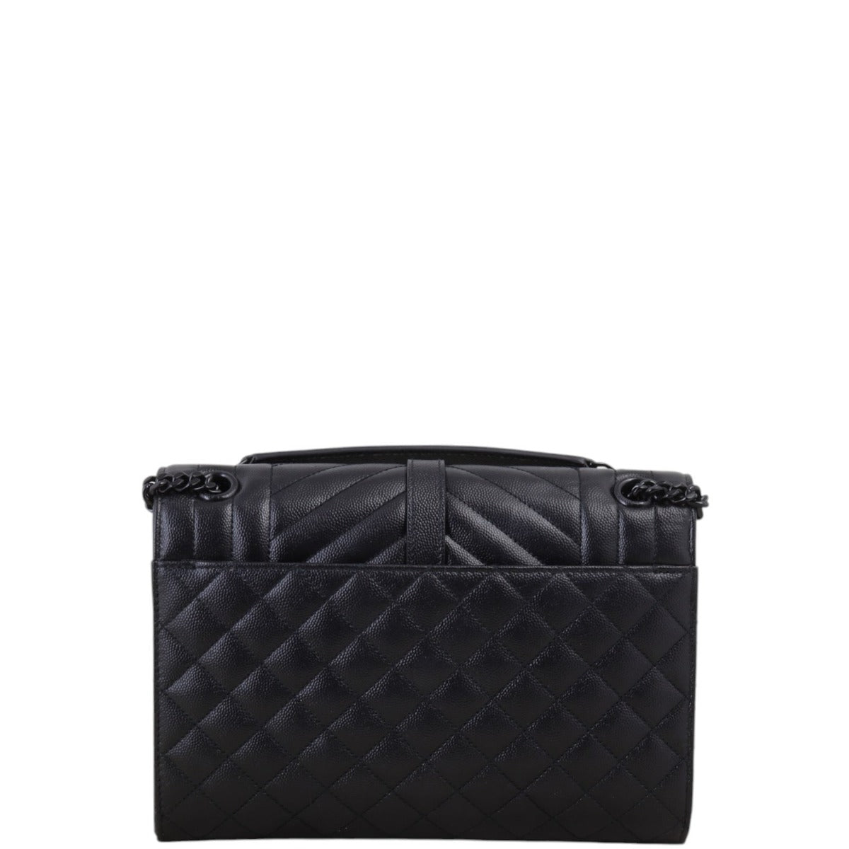 Saint Laurent Monogram Mix Matelasse Envelope Chain Bag Medium