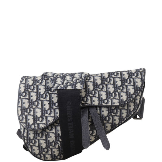 Dior Saddle Crossbody Bag Oblique