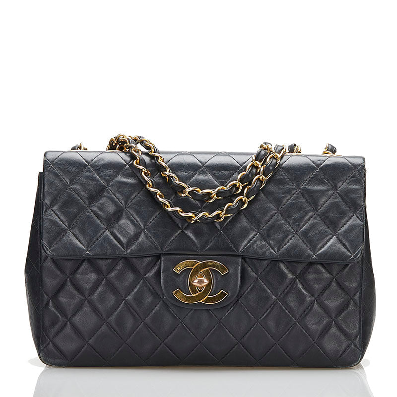 Chanel Matelasse Lambskin 2way Shoulder Bag Classic Flap