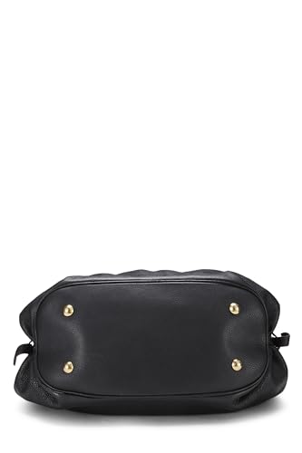 Louis Vuitton, Black Monogram Mahina Large, Black