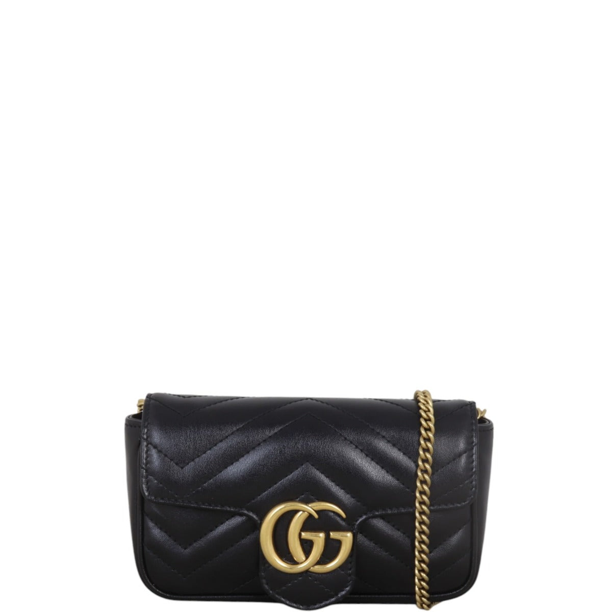 Gucci GG Marmont Matelasse Super Mini Shoulder Bag