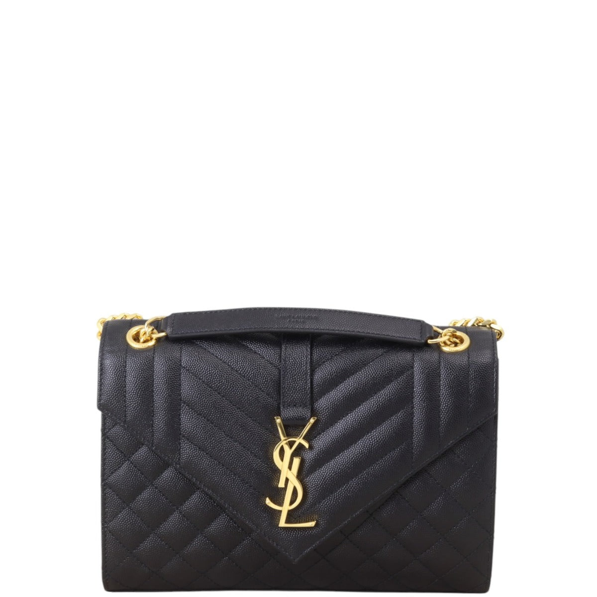 Saint Laurent Monogram Mix Matelasse Envelope Chain Bag Medium