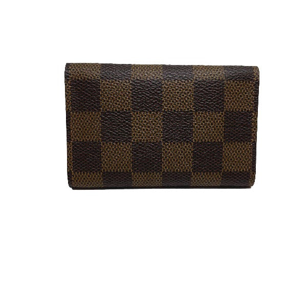 LOUIS VUITTON Key case Key holder Damier canvas Brown for 6 Damier Multicles6 unisex(Unisex)