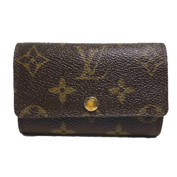 LOUIS VUITTON Key case Key holder Monogram canvas Brown Key case Key holder for 6 pieces Monogram Multicles6 unisex(Unisex)