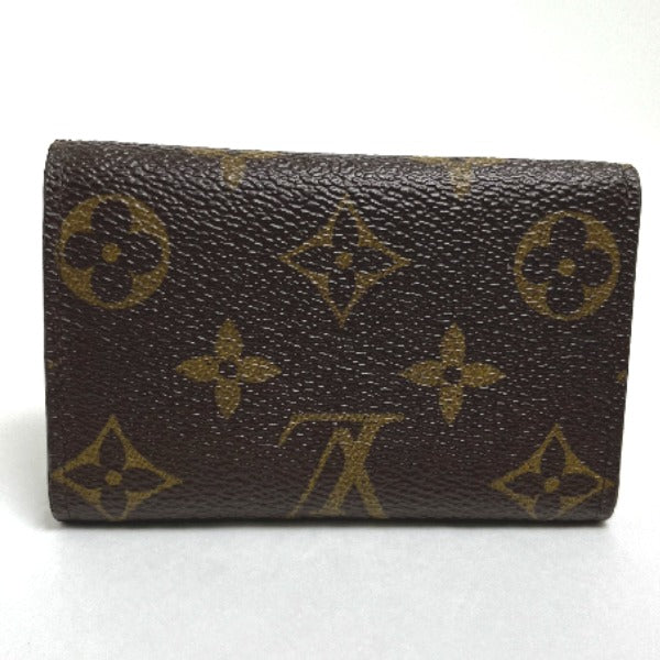 LOUIS VUITTON Key case Key holder Monogram canvas Brown Key case Key holder for 6 pieces Monogram Multicles6 unisex(Unisex)