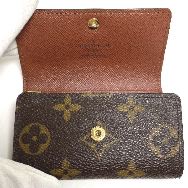 LOUIS VUITTON Key case Key holder Monogram canvas Brown Key case Key holder for 6 pieces Monogram Multicles6 unisex(Unisex)