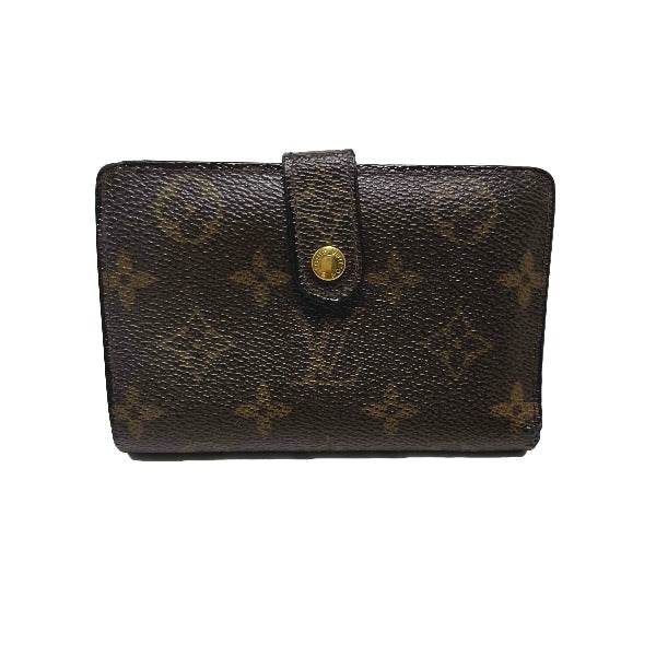 LOUIS VUITTON Bifold Wallet M61663 Monogram canvas Brown Clasp wallet with card pocket Monogram Porto Monet Viet Vienoa Women