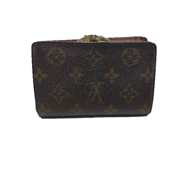 LOUIS VUITTON Bifold Wallet M61663 Monogram canvas Brown Clasp wallet with card pocket Monogram Porto Monet Viet Vienoa Women