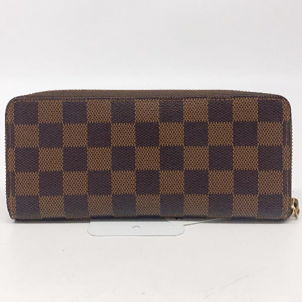 LOUIS VUITTON Long Wallet Purse N41626 Damier canvas Rose Valerie Portefeuille Clemence Damier Zip Around Women
