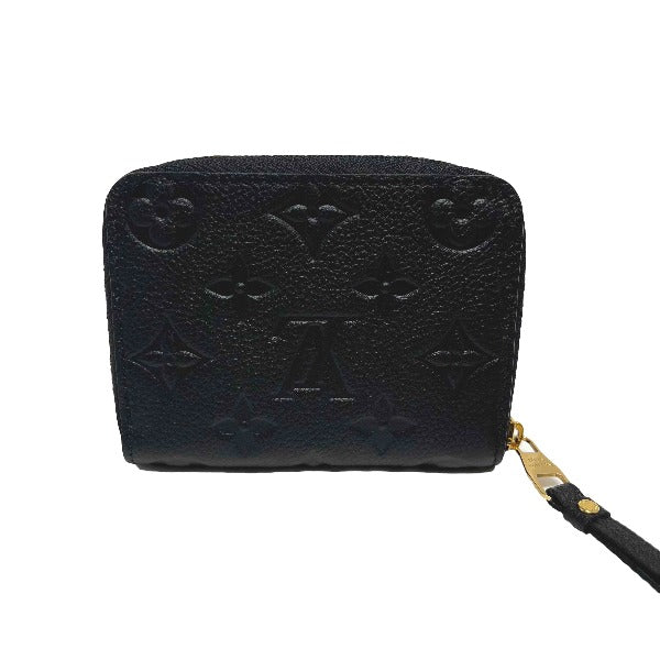LOUIS VUITTON Coin case M60574 Monogram Ann Platt Noir Coin Pocket Monogram Ann Platt Zip around purse unisex(Unisex)
