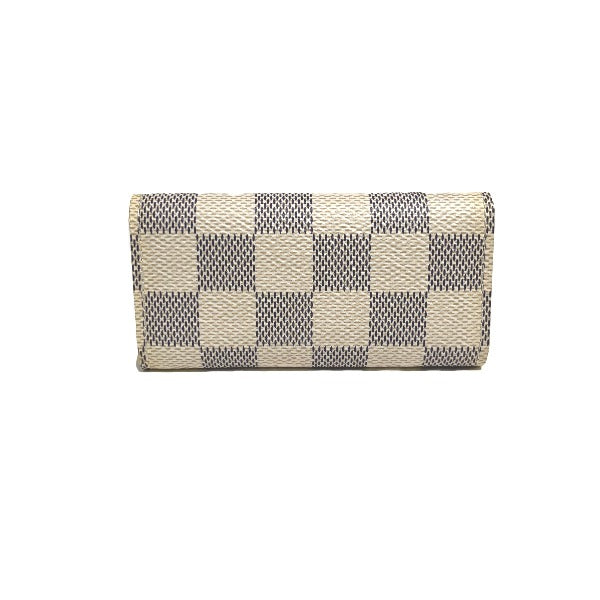 LOUIS VUITTON Key case Key holder Damier Azur Canvas Damier Azul Key case for 4 Key holder Damier Azur Multicles4 unisex(Unisex)