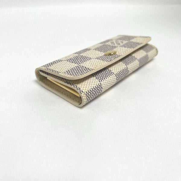LOUIS VUITTON Key case Key holder Damier Azur Canvas Damier Azul Key case for 4 Key holder Damier Azur Multicles4 unisex(Unisex)