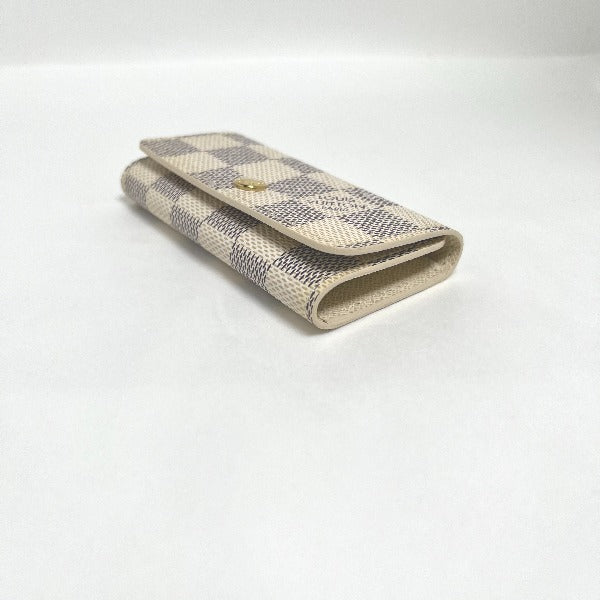 LOUIS VUITTON Key case Key holder Damier Azur Canvas Damier Azul Key case for 4 Key holder Damier Azur Multicles4 unisex(Unisex)