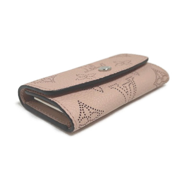LOUIS VUITTON Key case Key holder Monogram Mahina Magnolia Key case for 4 Key holder Mahina Multicles4 unisex(Unisex)