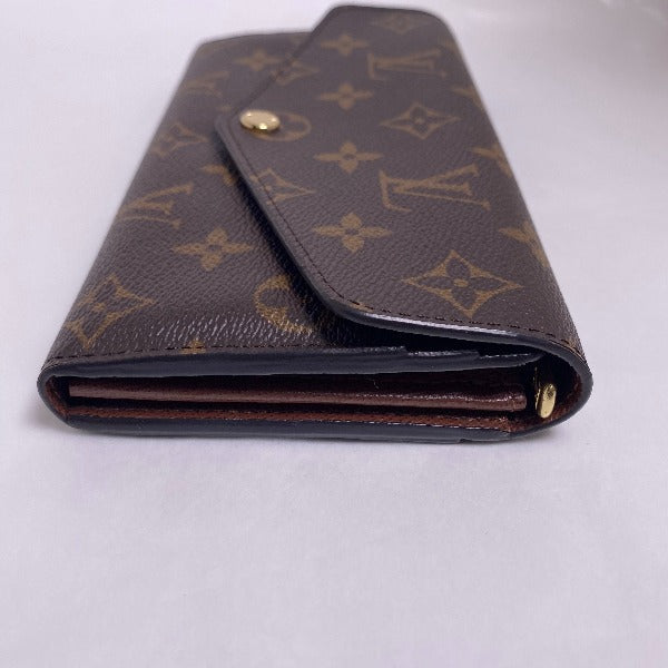 LOUIS VUITTON Long Wallet Purse M60531 Monogram canvas Brown Monogram Portefeuille Sara Women