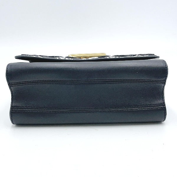 LOUIS VUITTON Shoulder Bag M57442 leather black Since 1854 Twist MM
