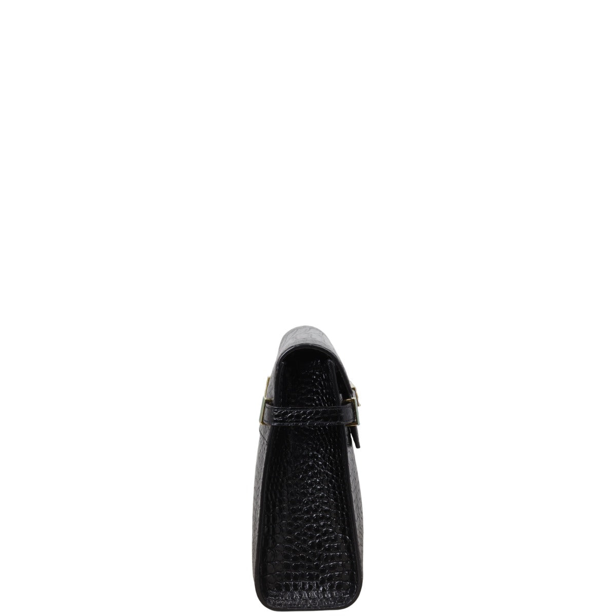Saint Laurent Manhattan Shoulder Bag Medium Croc Embossed