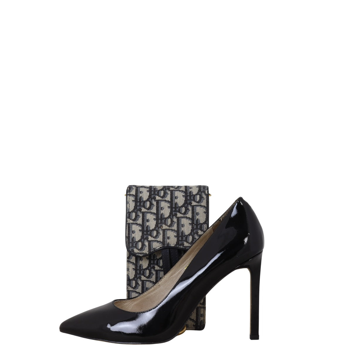 Dior Vertical Saddle Pouch Oblique