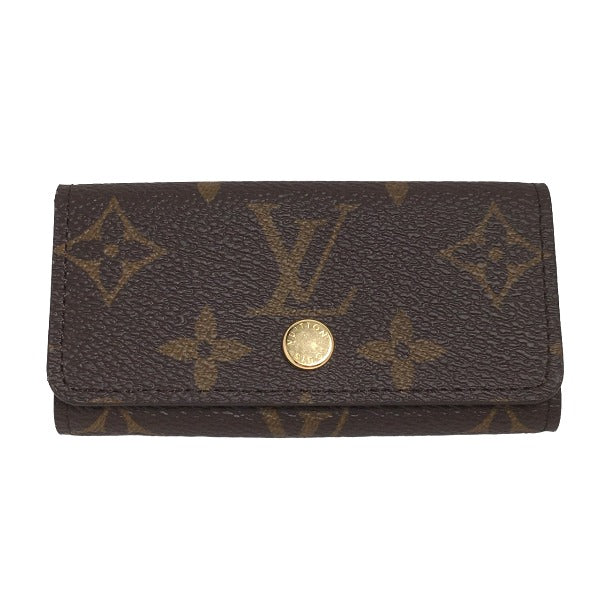 LOUIS VUITTON Key case Key holder  M69517 Monogram canvas Brown for 4 Monogram Multicles4 unisex(Unisex)