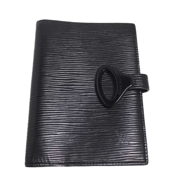 LOUIS VUITTON Notebook cover R20092 Epi Leather black Notebook cover Epi Agenda PM mens(Unisex)