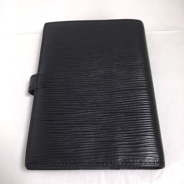 LOUIS VUITTON Notebook cover R20092 Epi Leather black Notebook cover Epi Agenda PM mens(Unisex)