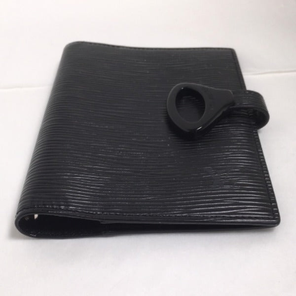 LOUIS VUITTON Notebook cover R20092 Epi Leather black Notebook cover Epi Agenda PM mens(Unisex)