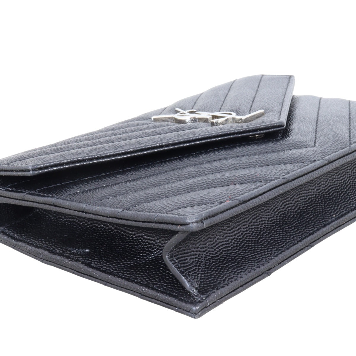 Saint Laurent Cassandre Envelope Chain Wallet